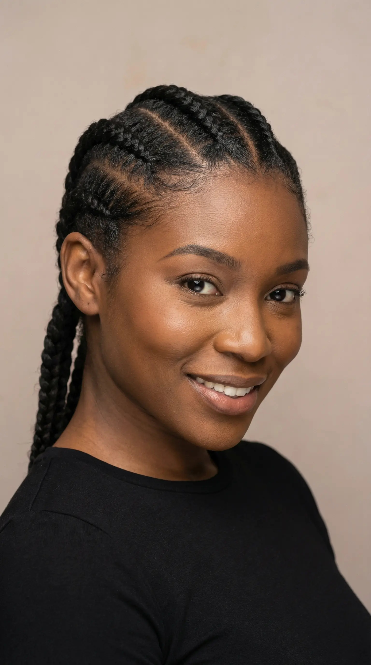 Chunky Cornrows - Bold Style