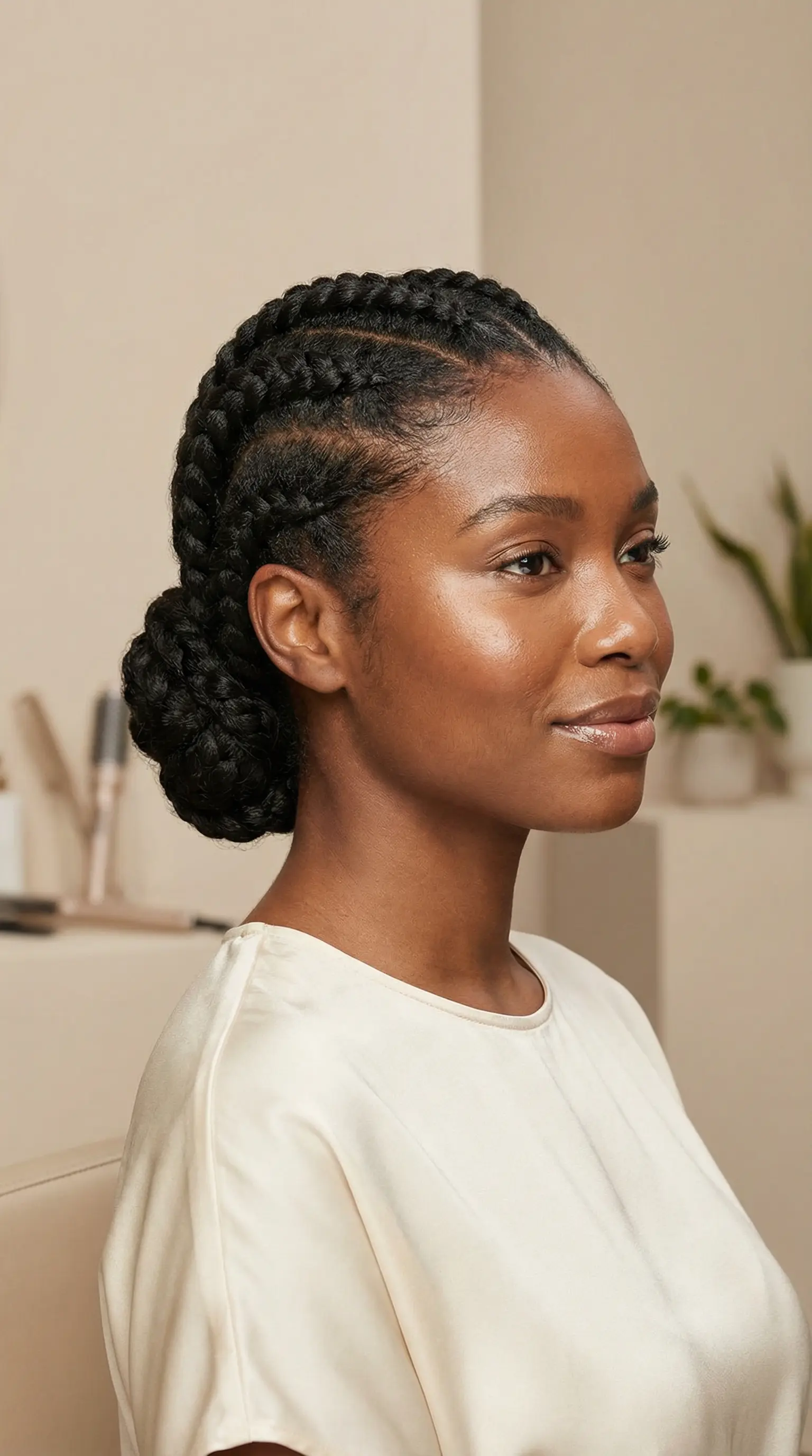 Chunky Cornrows - Thick Design