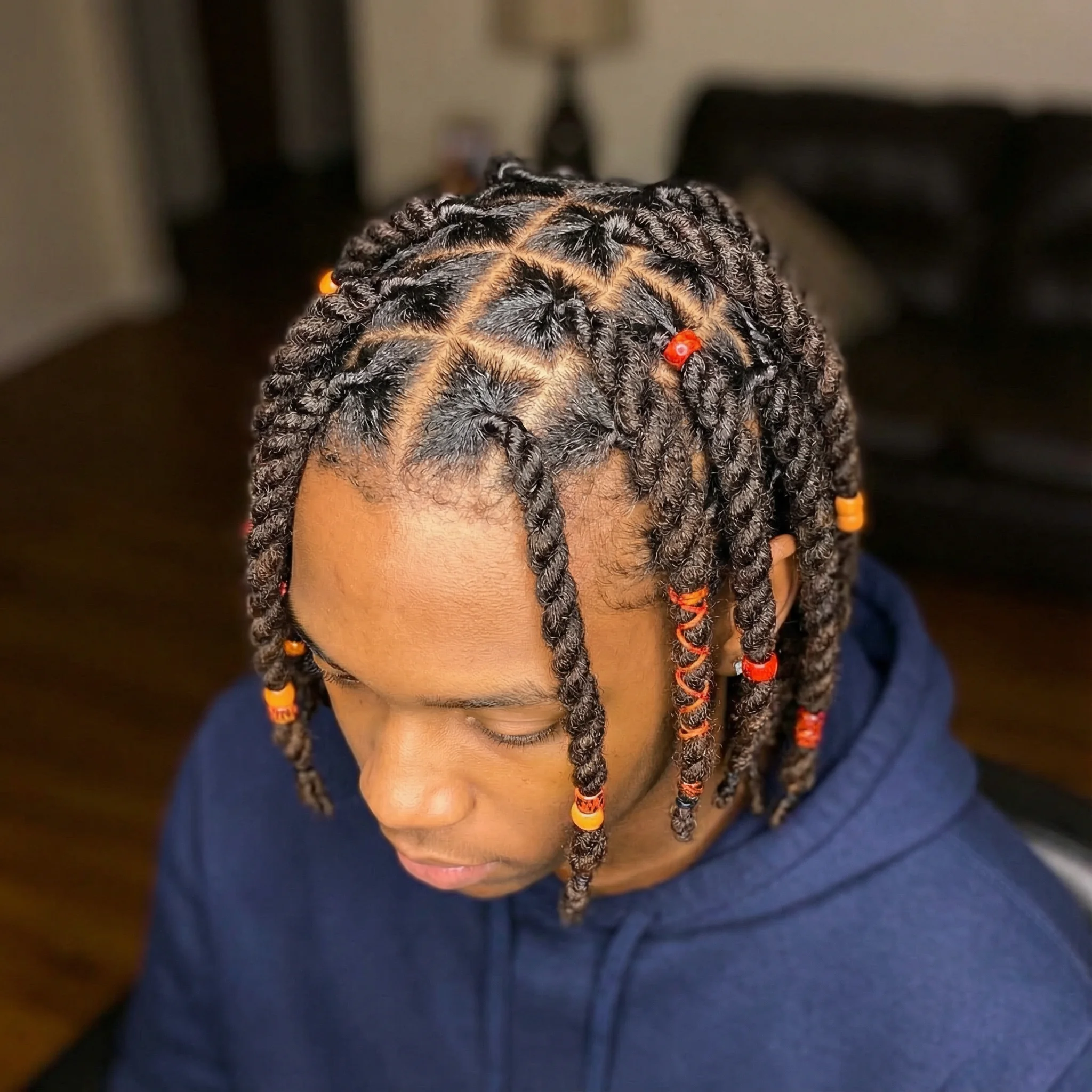 Vibrant Colored Locs - Highlights